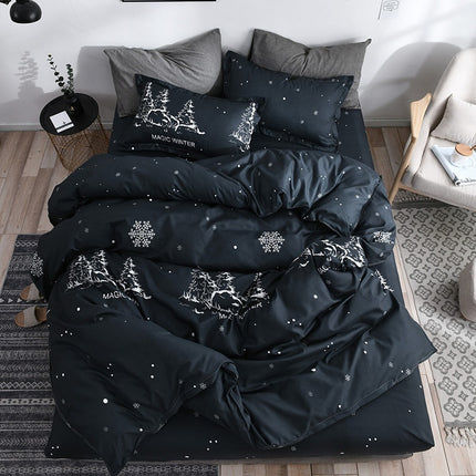 Household Pure Cotton Fashion Minimalist Bed Sheets