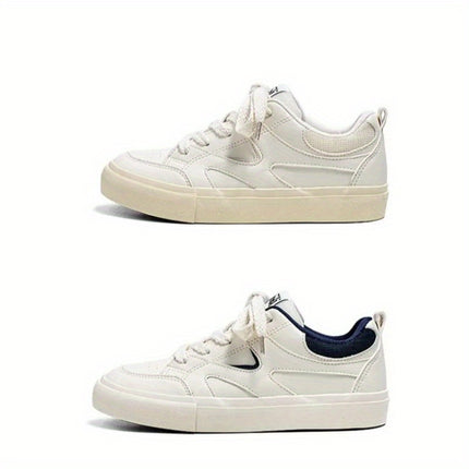 New Style White Sneakers - Men'S and Women'S Casual Skate Shoes for Leisure and Sports, Trendy Shoes Men'S Shoes