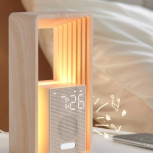 Sunrise Wake-up Alarm Clock White Noise Sleep Sound Night Light