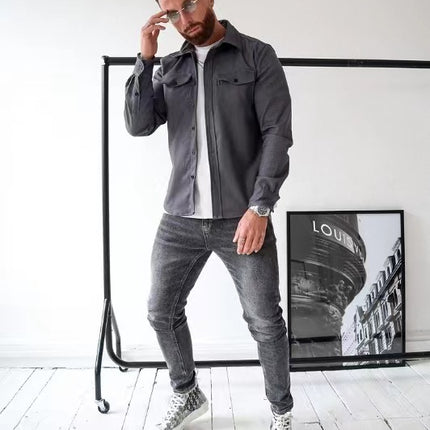 Men's Youth Casual Shirt Brushed