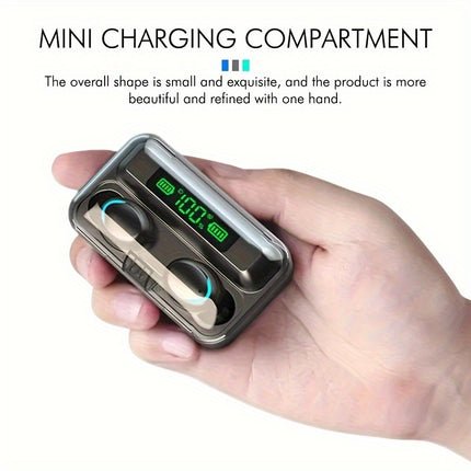 Wireless Earbuds, Stereo Sound Headphones, Sport Headset, In Ear Earphones