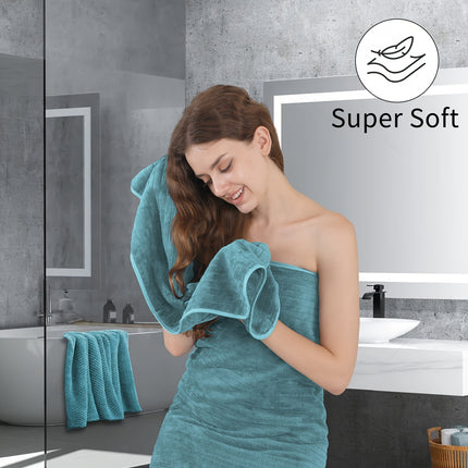 12 Piece Premium Hand Towels Set, (16 X 31 Ultra Soft Skin