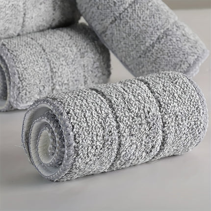 10pcs Ultra-Absorbent Microfiber Mop Heads - Reusable, Washable, and Lint-Free Cleaning Pads