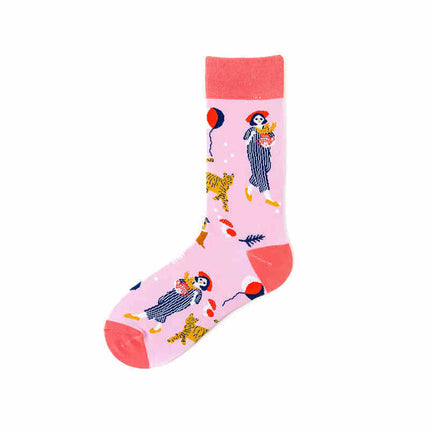 Pure Cotton Personality Ins Street Hip-hop Sports Long Socks