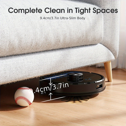 Robot Vacuum Cleaner And Mop Combo 4500Pa, SL60Ultra/MAX Robotic Vacuum, Self-Charging