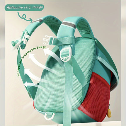 Cute Cartoon Bear Backpack for Youngsters 3-5 Years Old, Adjustable Strap Lightweight Kids' Bag