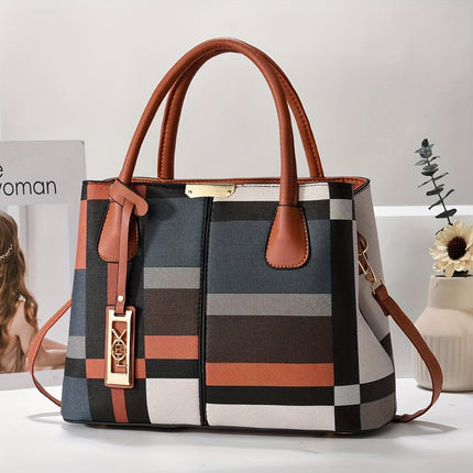 Large Capacity, Adjustable Shoulder Strap, Zipper Closure, Polyester Lining, Perfect for Commuting