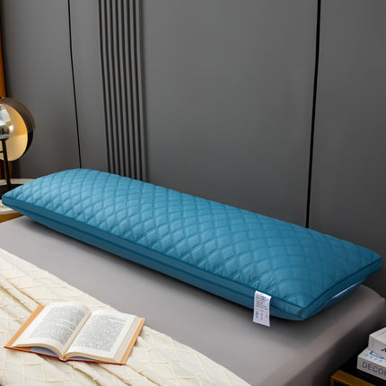 1 Premium Soft Extra-Long Quilted Pillow Insert, Comfortable Sleep Body Pillar for Hotel & Home Use