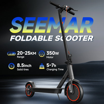 Electric Scooter S3 280.8Wh 7.8Ah 350W Range 30km 8.5-inch honeycomb Tire Maximum speed 25km/h