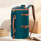 Blue and brown