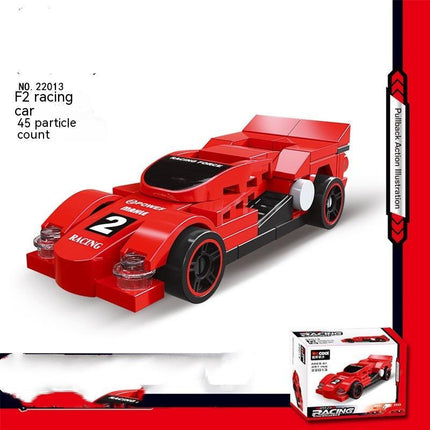 Building Block City Recycling Car Assembly Toy