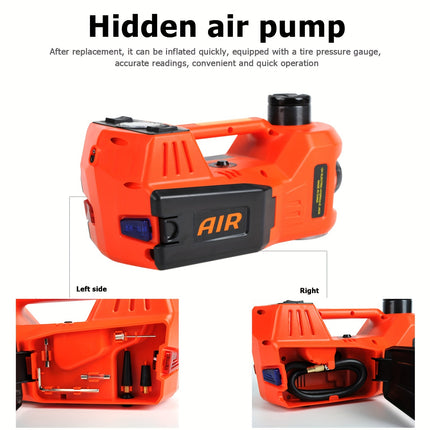 12V 3T/5T Electric Car Jacks Kit  Tyre Change Tool Jack With Toolbox, Professional Garages Tools