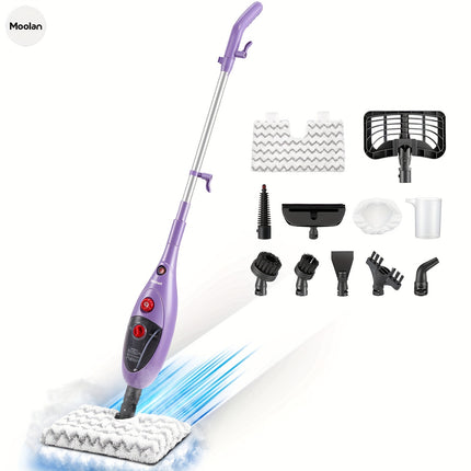 Handheld Steam Cleaner Detachable, Cleaner for Hardwood/Tile/Laminate Floors Windows Sofa Wall with 11