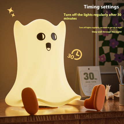 Halloween Silicone Ghost Shaped Bedside