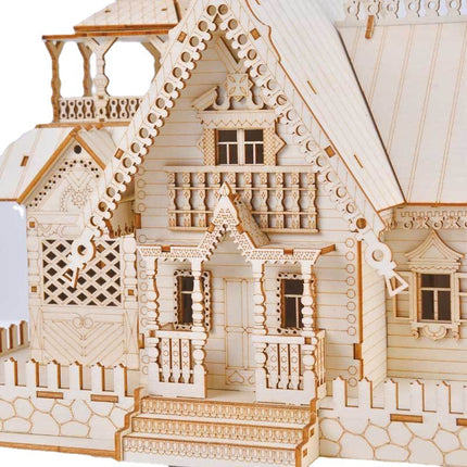 Cabin Building Model Puzzle Toy