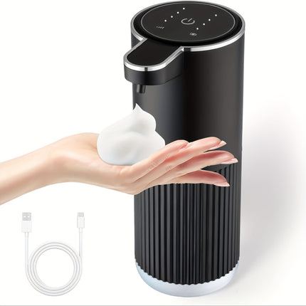 1pc Smart Automatic Soap Dispenser for Home Use with Battery and Liquid Level Display,