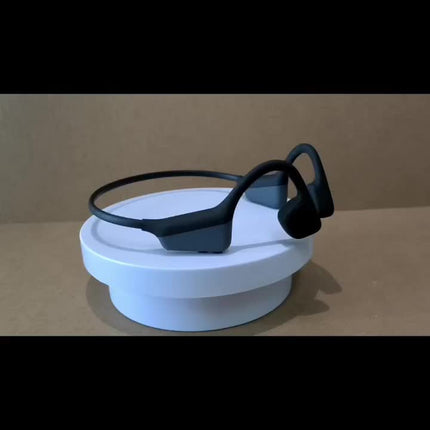 Wireless Sports Headphones with Bone Conduction, HD Calling, Noise Cancelling Voice Control,