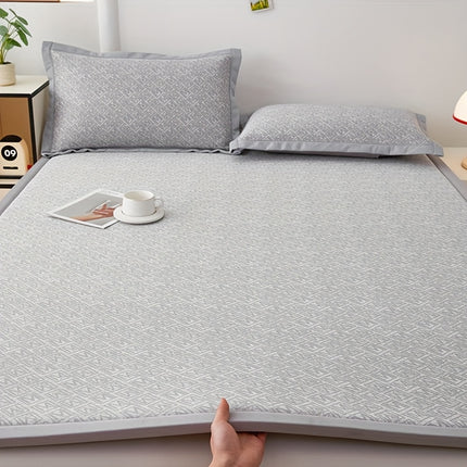 Summer Upgrade Cool PE Cooling Multi-Scene Use Mat, Thin Mattress Pad for Japanese Futon Bedroom