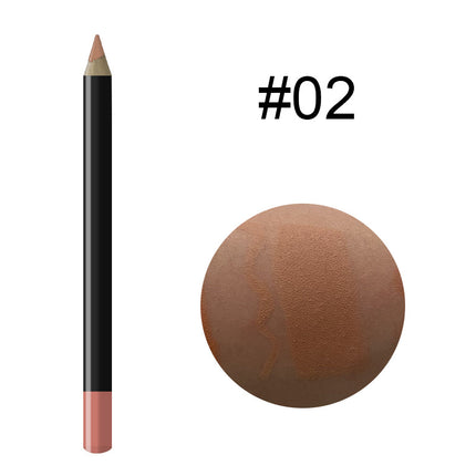Foreign Trade Cross-Border 20-Color Multi-Functional Waterproof Lip Liner