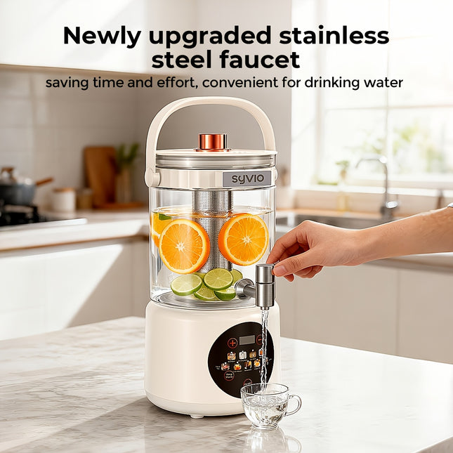 Electric Tea Kettle Health Kettle with Temperature Control | 1200W Fast Heating, 9 Presets