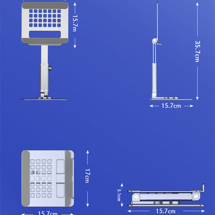 Tablet PC Desktop Folding Phone Stand Aluminum Alloy