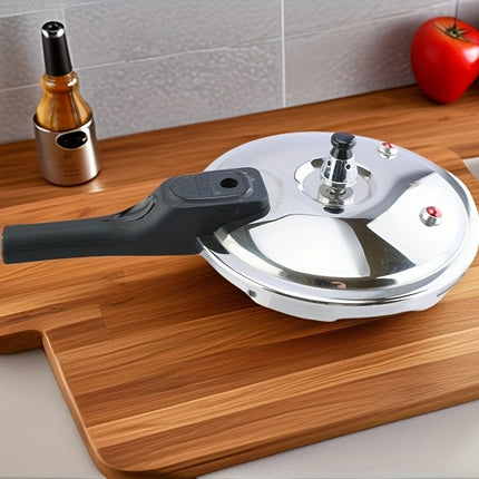 Stainless Steel Thickened Fast Cooking Pot with Protective Design, Suitable for Universal Gas and More