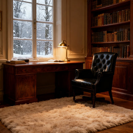 Beige Plush Carpet Measuring 245X305Cm, Designed As a Flame-Resistant Shag Area Rug