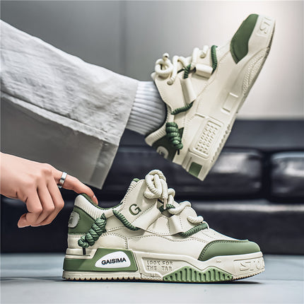 Men's Large Size Sneakers (US 10-13/EU 39-46) - Heavy Duty PVC Sole, Lightweight Breathable Shoes
