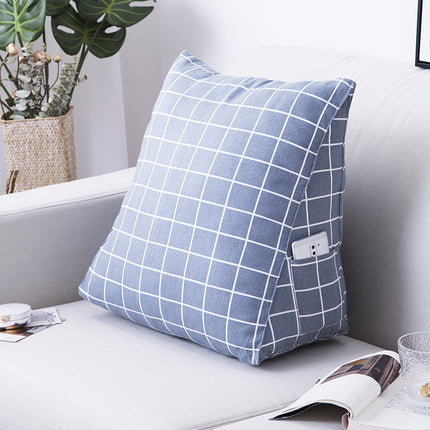 Japanese Style Cotton Canvas Pillow Cartoon Backrest