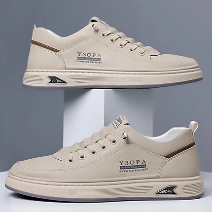 Men'S Slip-On Sneakers with Thick Non-Slip Rubber Sole