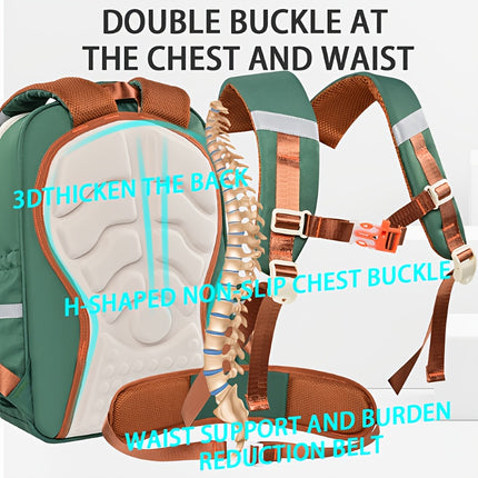 Lightweight Design, Sleek Minimalist Kids' Backpack - Ultra-Lightweight, Breathable