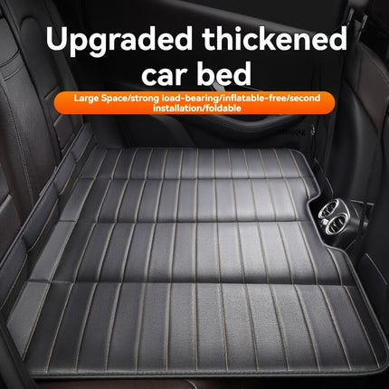 1pc Foldable Car Back Seat Mattress, Portable Travel Bed, Dog Car Seat Cover, Fits Most Cars/Suvs/Trucks, Concave Design for Camping And Road Trips RV Bed Mattresses