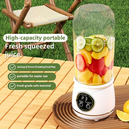 Juicer Machine with 3 Speed Settings, 500ml Large Capacity, 25W Motor & Heavy-Duty Blade