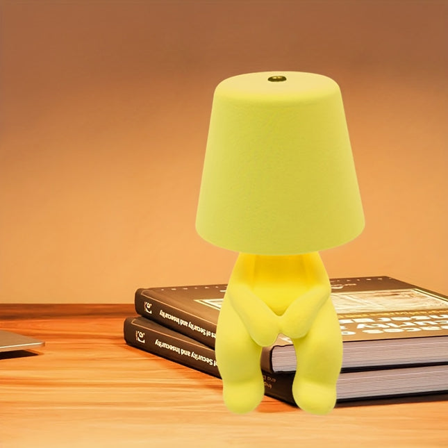 USB Table Lamp with Touch Control & 3-Level Dimmable LED Lights - USB-Powered Lighting,