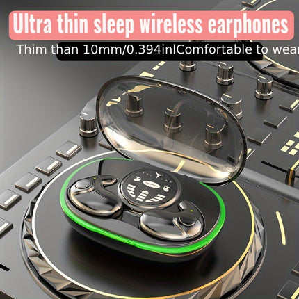 Ultra-thin sleep wireless headphones, high-fidelity sound and loud volume, comfortable wearing, touch control,