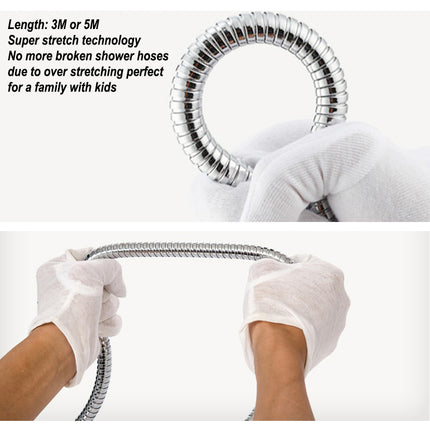 Household Stainless Steel Shower Hot And Cold Hose