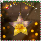 Five Pointed Star Snow House / Warm Color