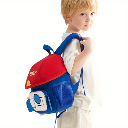 Cute Cartoon Bear Backpack for Youngsters 3-5 Years Old, Adjustable Strap Lightweight Kids' Bag