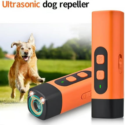 Pet Dog Repeller Ultrasonic Dog Training Device Rechargeable Anti Dog