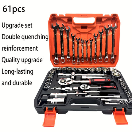 Tool Kit Set, Professional High-Quality Automotive Repair Tools - 46/53/61/82/151pcs