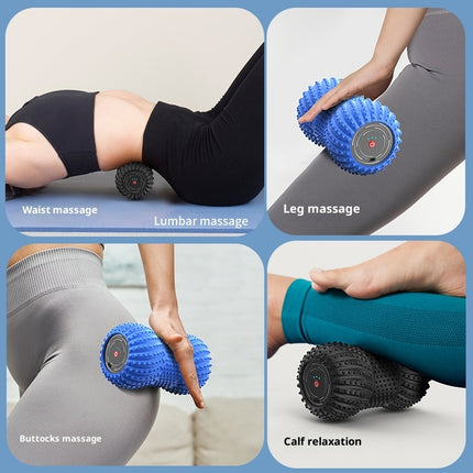 Electric Peanut Yoga Ball Roller Foam Roller Massage Instrument Rolling Shaft
