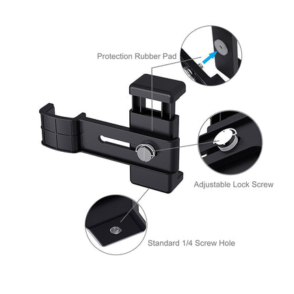 Phone Holder With Handheld Folding Tripod