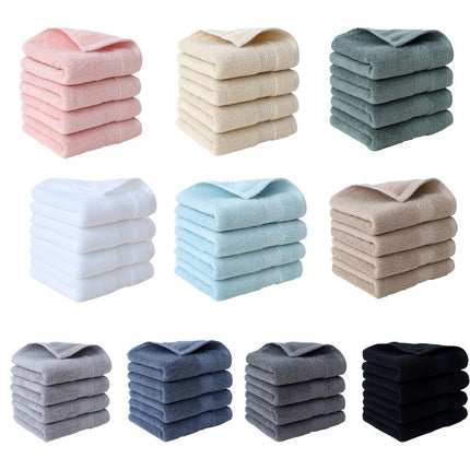 Plain Pure Cotton Hand Towel Household Face Towel Soft And Absorbent