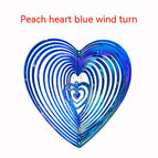 Blue Peach Heart Wind Turn / Wind Turn