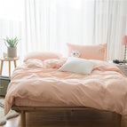 Pink / 1.5m Bed sheet