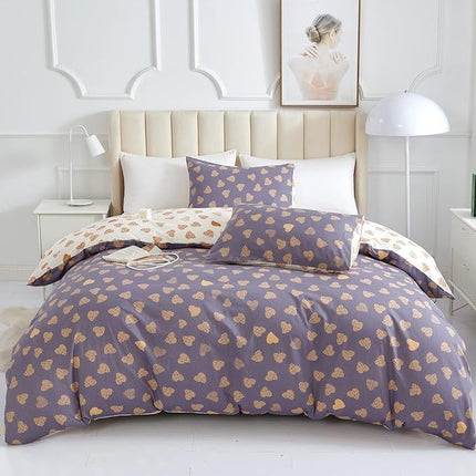 Three - piece Set Polyester Fiber Quilt Cover - GARDIWALL