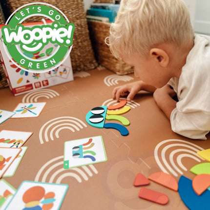 Wooden Montessori shape Puzzle